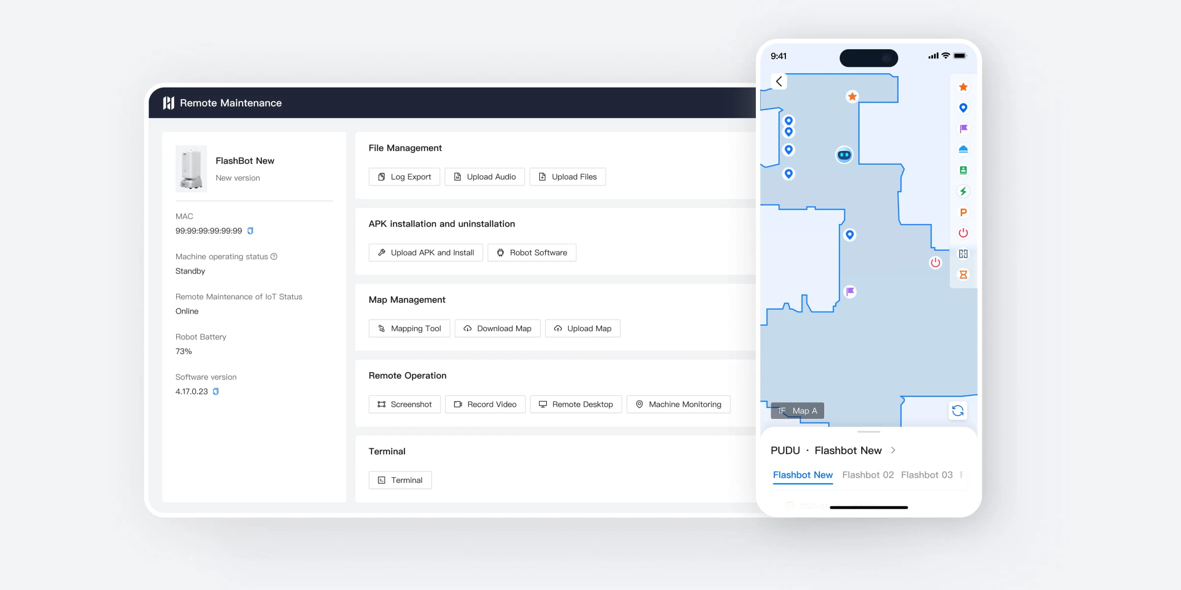 PUDU Management Platform