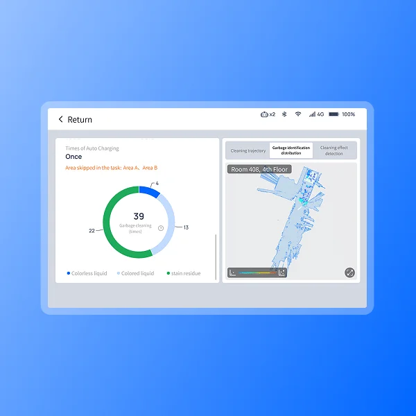 PUDU CC1 Pro - Hotspot map