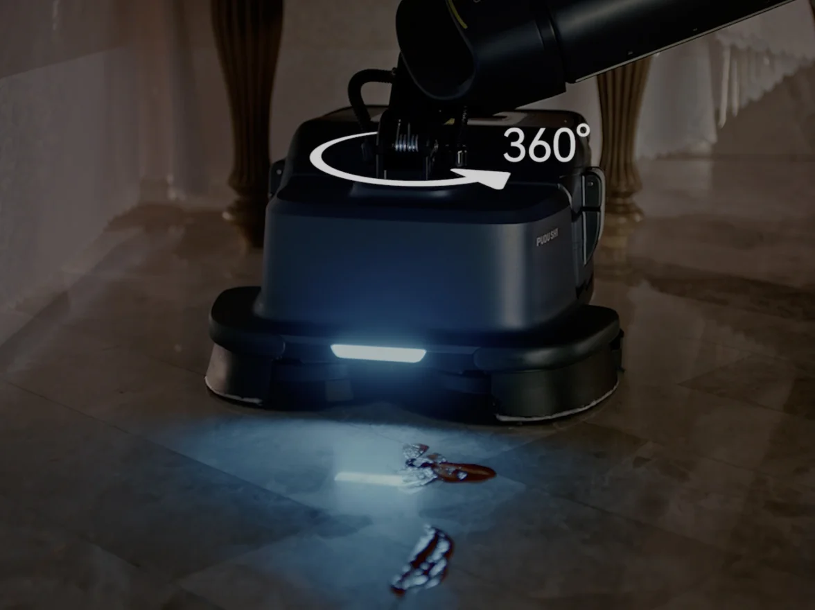 PUDU SH1 - 360° Surround Cleaning