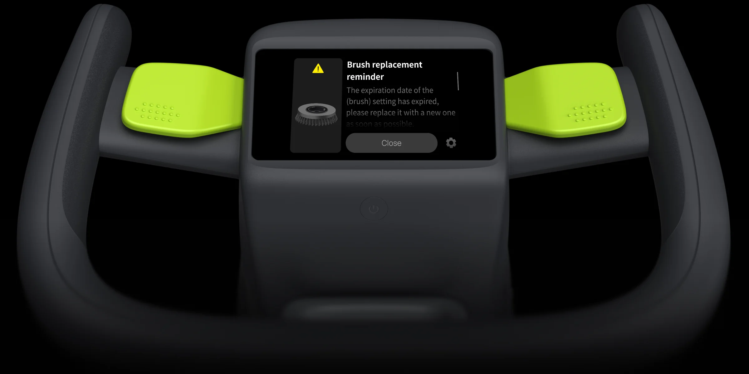 PUDU SH1 - Touch Screen Interface - Consumable Monitoring
