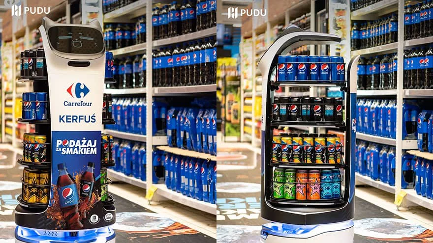 PepsiCo and Carrefour Partner with Pudu Robotics for Smart Retail