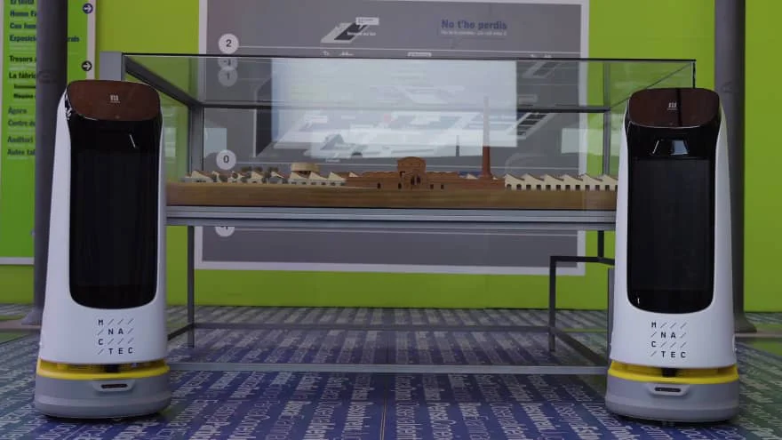 KettyBot serving at Museum in Spain
