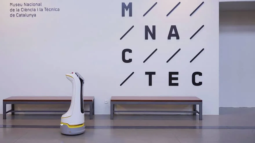KettyBot serving at Museum in Spain