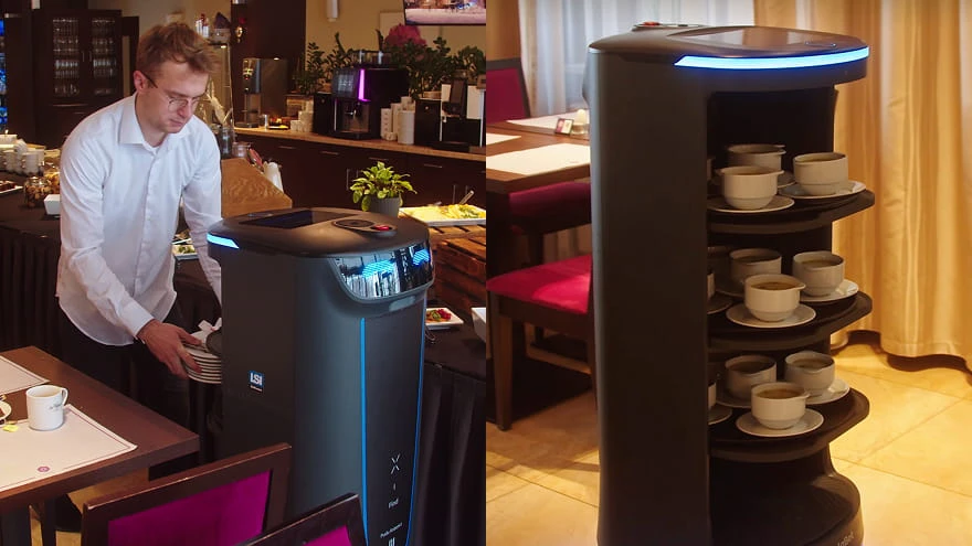 HolaBot serving at Cottonina Hotel & Mineral SPA Resort in Poland