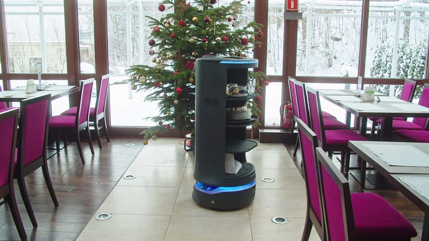 HolaBot serving at Cottonina Hotel & Mineral SPA Resort in Poland