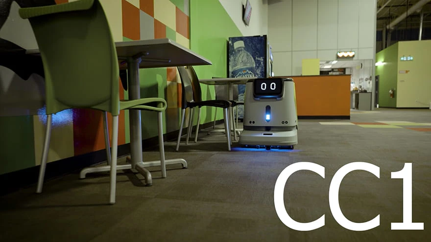 PUDU CC1 takes on the daily cleaning tasks