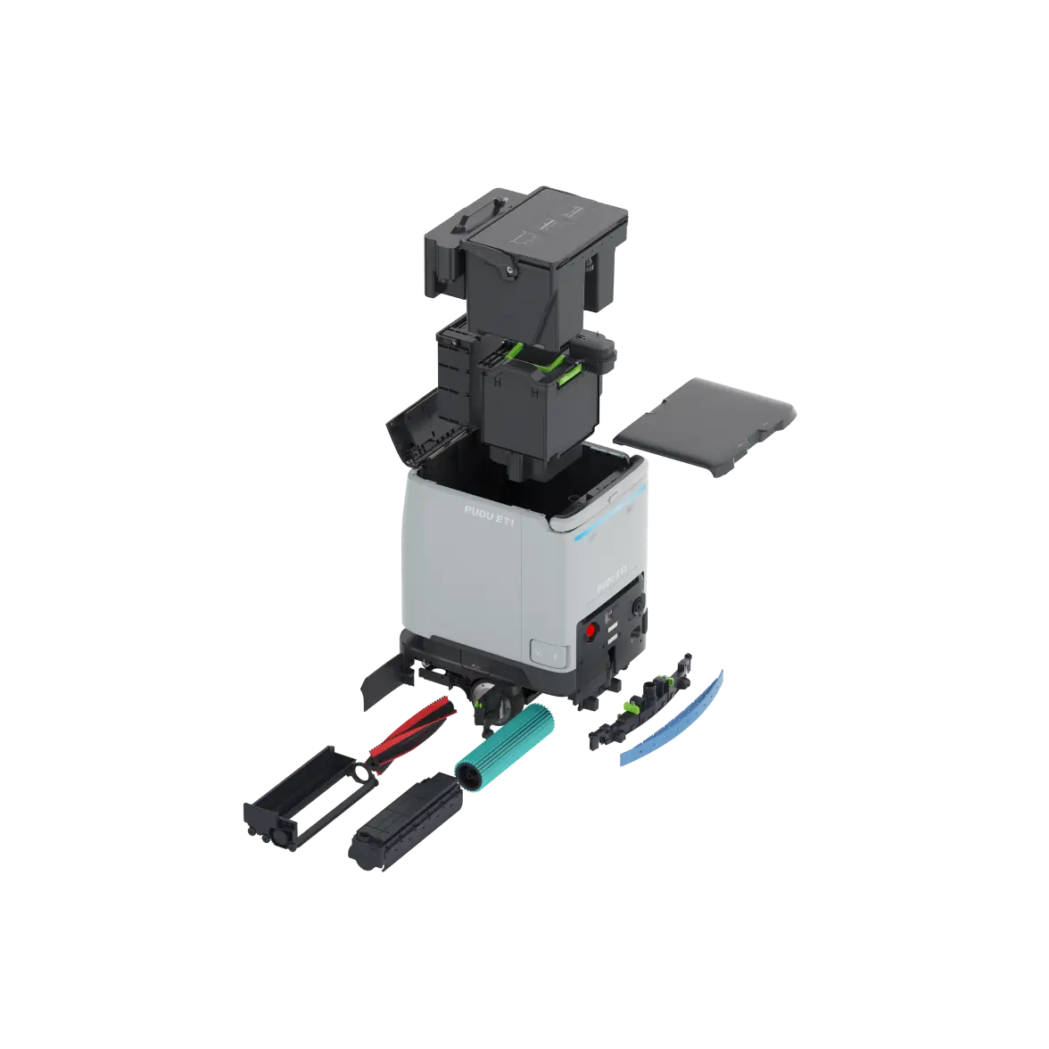 Detachable & Washable Cleaning Components